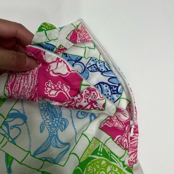 Lilly Pulitzer Callahan costal cotton shorts size 2 - Picture 9 of 10